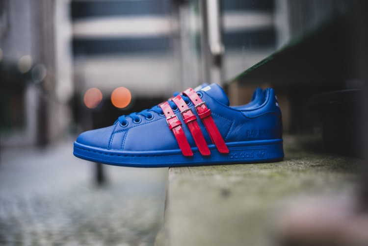 Adidas Originals Stan Smith x Raf Simons “Collegiate Royal Power Red”