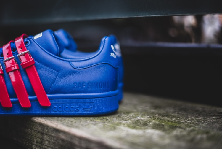 Adidas Originals Stan Smith x Raf Simons “Collegiate Royal Power Red”