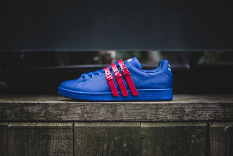 Adidas Originals Stan Smith x Raf Simons “Collegiate Royal Power Red”