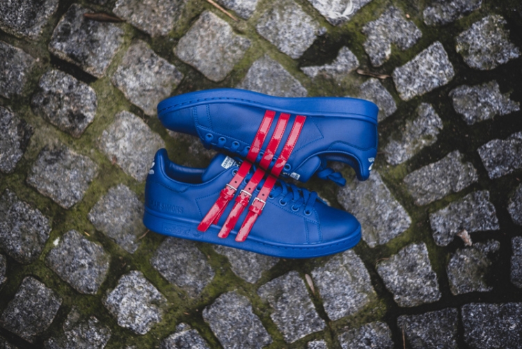 Adidas Originals Stan Smith x Raf Simons “Collegiate Royal Power Red”