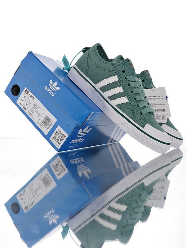 Adidas Nizza Low W Green_White CQ2329 