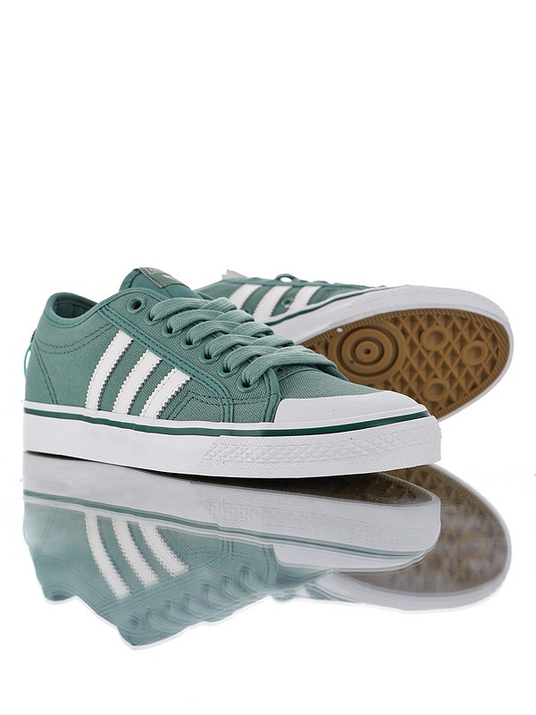 Adidas Nizza Low W Green_White CQ2329 