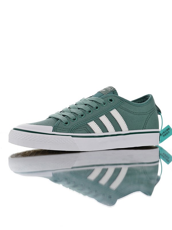 Adidas Nizza Low W Green_White CQ2329 