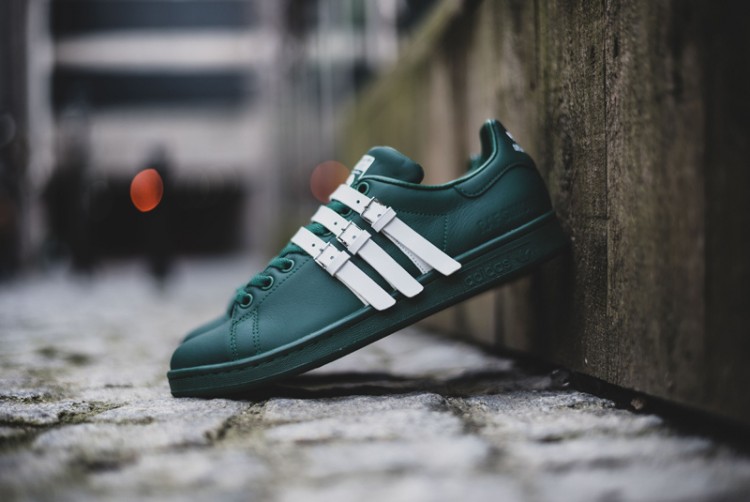 Adidas Originals Stan Smith x Raf Simons “Dark GreenVintage White”