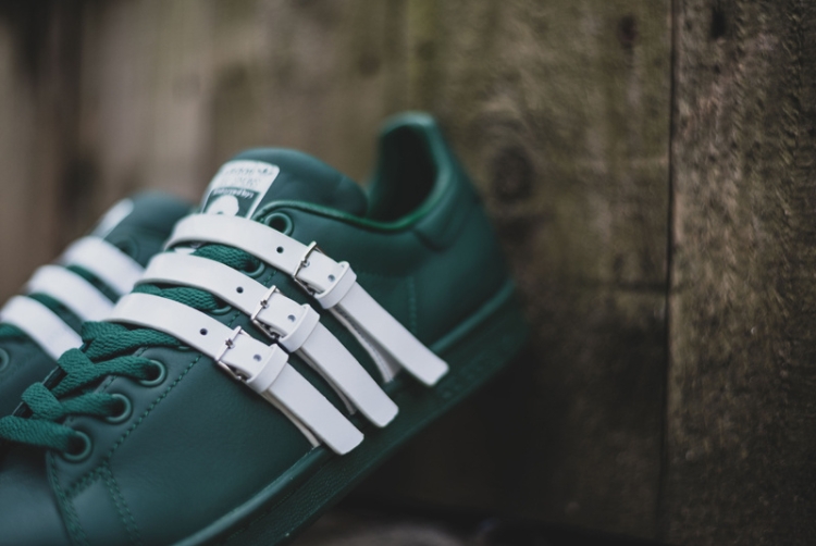 Adidas Originals Stan Smith x Raf Simons “Dark GreenVintage White”