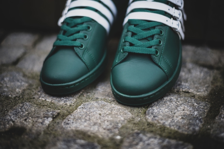 Adidas Originals Stan Smith x Raf Simons “Dark GreenVintage White”