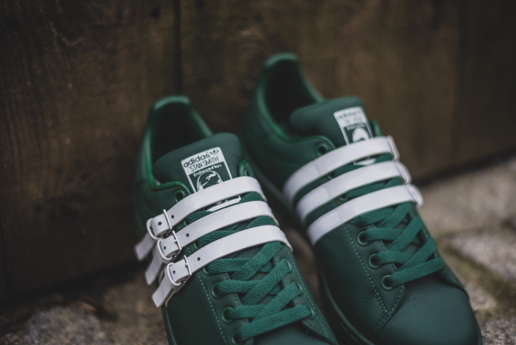 Adidas Originals Stan Smith x Raf Simons “Dark GreenVintage White”