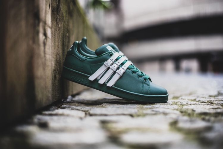 Adidas Originals Stan Smith x Raf Simons “Dark GreenVintage White”