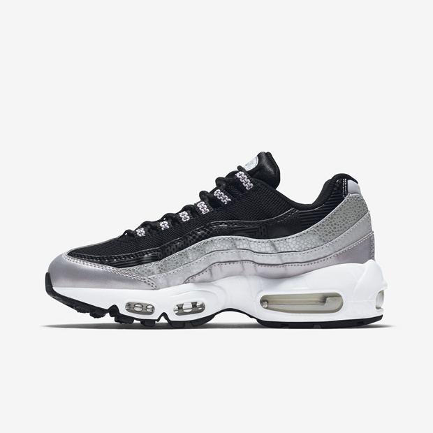 Nike air max 95 QS Metallic Platinum-Black-White