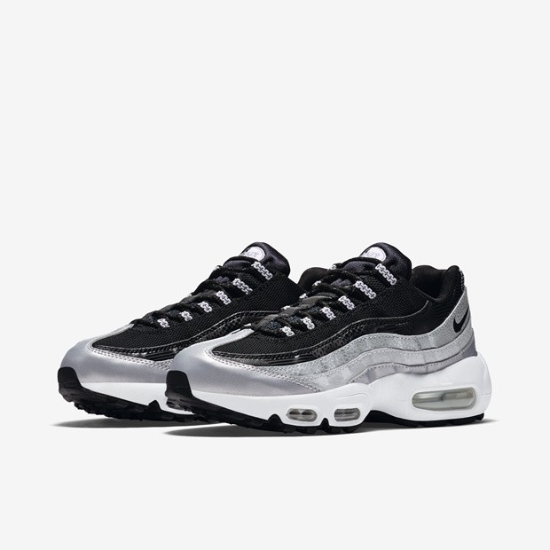 Nike air max 95 QS Metallic Platinum-Black-White