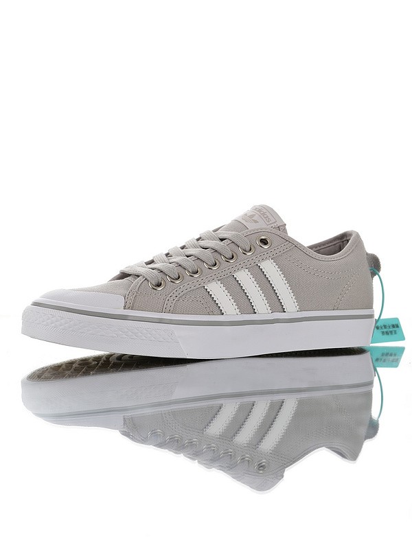 Adidas Nizza Low W Grey_White BZ0498 