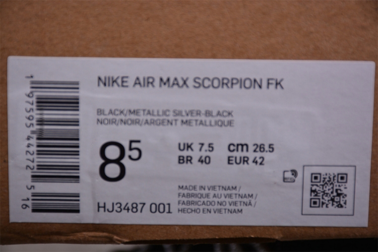  Nike Air Max Scorpion Fk HJ3487-001