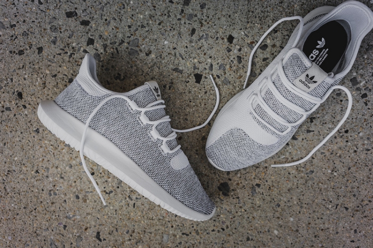 ADIDAS TUBULAR SHADOW KNIT “White Grey”