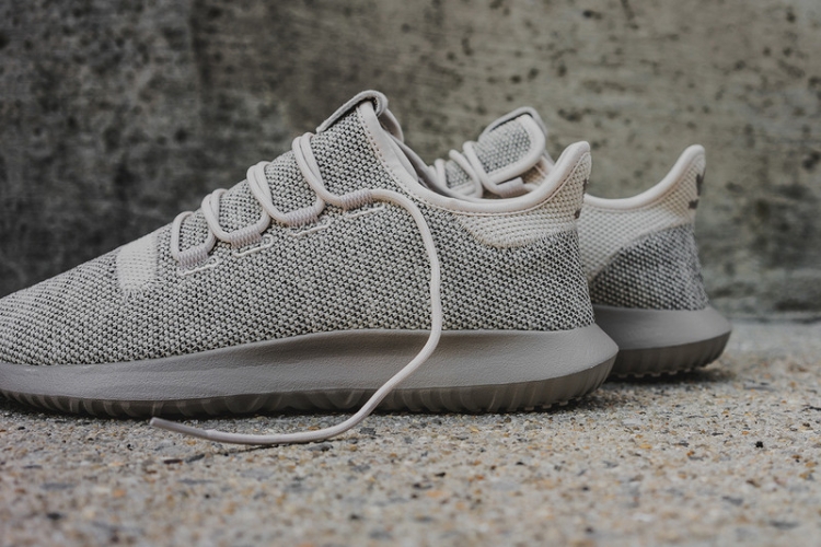 ADIDAS TUBULAR SHADOW KNIT “White Grey”