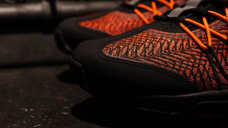 Nike air max 95 ULTRA JCRD 20 Black-Total Orange-Bright