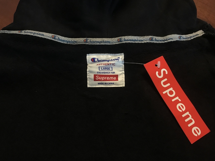 Champion x Supreme hoodie 