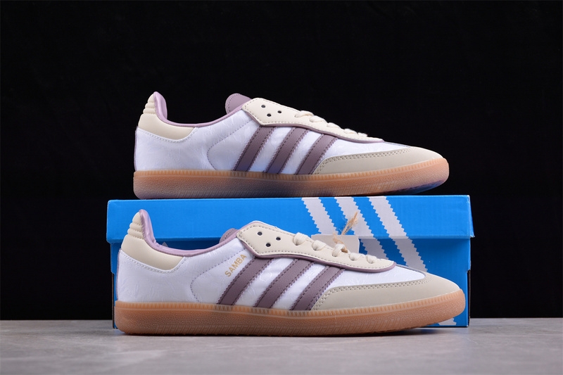 adidas gazelle silver green womens ADIDAS OG SAMBA "Cream White/Pre-Loved Brown/Gold" [IE1417]  HOMEGAME TOKYO