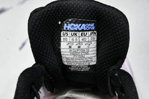 Hoka One One Clifton 10 Low 1162031 CTNS 