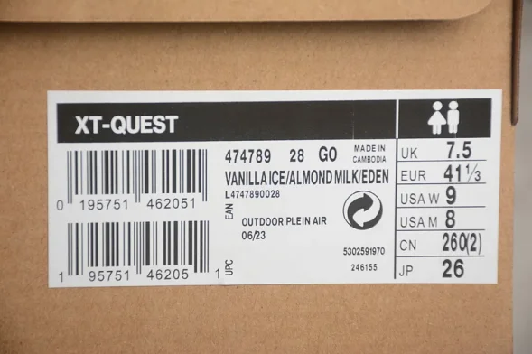Salomon XT-Quest ADV Beige XT 474789-28 