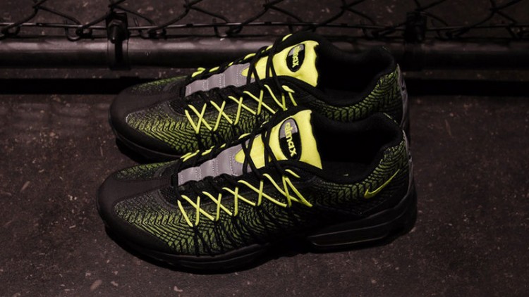 Nike air max 95 ULTRA JCRD 20 Black-Volt-Dark