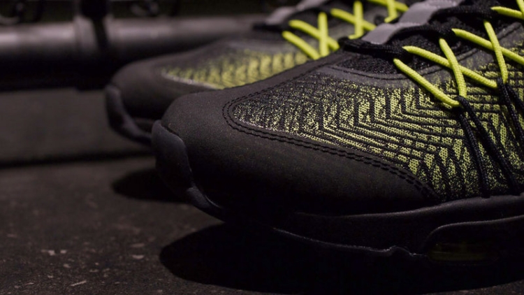 Nike air max 95 ULTRA JCRD 20 Black-Volt-Dark