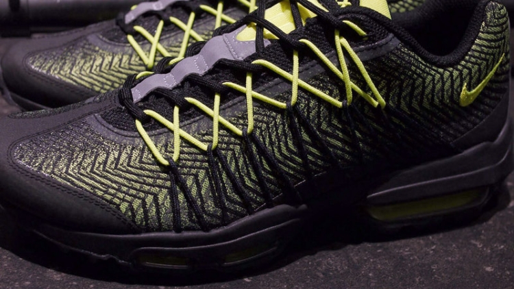 Nike air max 95 ULTRA JCRD 20 Black-Volt-Dark