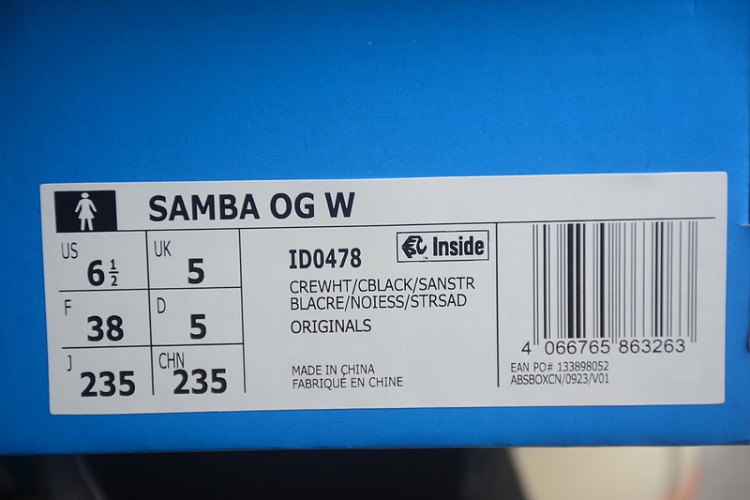  Adidas Samba OG ID0478