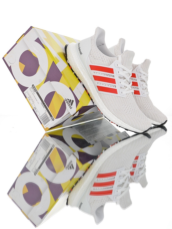 Adidas Running UltraBOOST "White Red" 4.0 DB3199