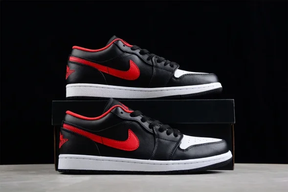 Nike Air Jordan 1 low White Toe 553558-063 