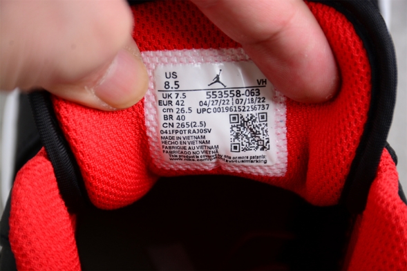 Nike Air Jordan 1 low White Toe 553558-063 