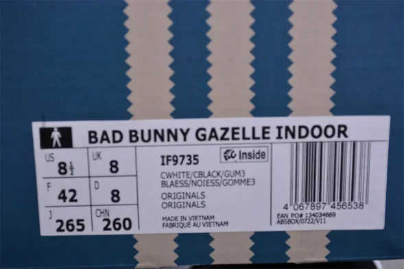 Bad Bunny x Adidas Gazelle Indoor IF9735 
