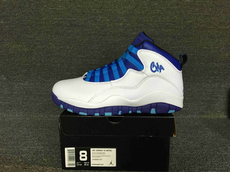 Nike Air Jordan 10 “Charlotte” 310805-107