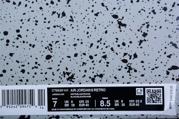 Nike Air Jordan 6 Retro Electric Green CT8529-141 