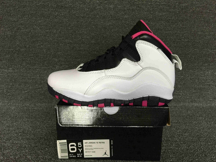 Nike Air Jordan 10 GS “Vivid Pink” 487211-008