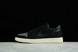 Nike Air Jordan 1 Retro low Flyknit Black Guava Ice AH4506-010