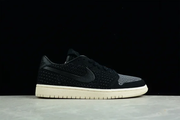 Nike Air Jordan 1 Retro low Flyknit Black Guava Ice AH4506-010 