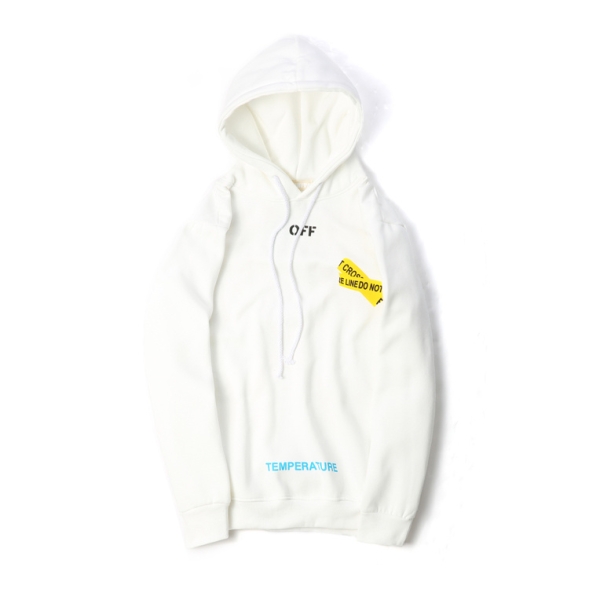  Hoodie Off-Wthite gold logo 