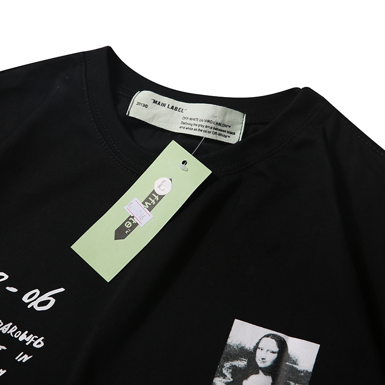 Off white tee mona lisa hot sale