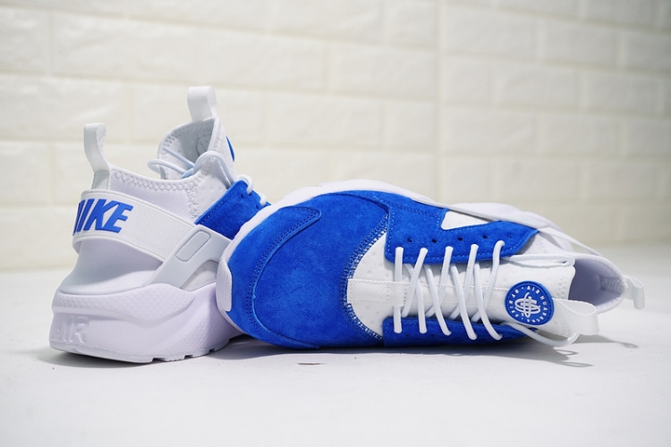 Nike huarache blue suede clearance