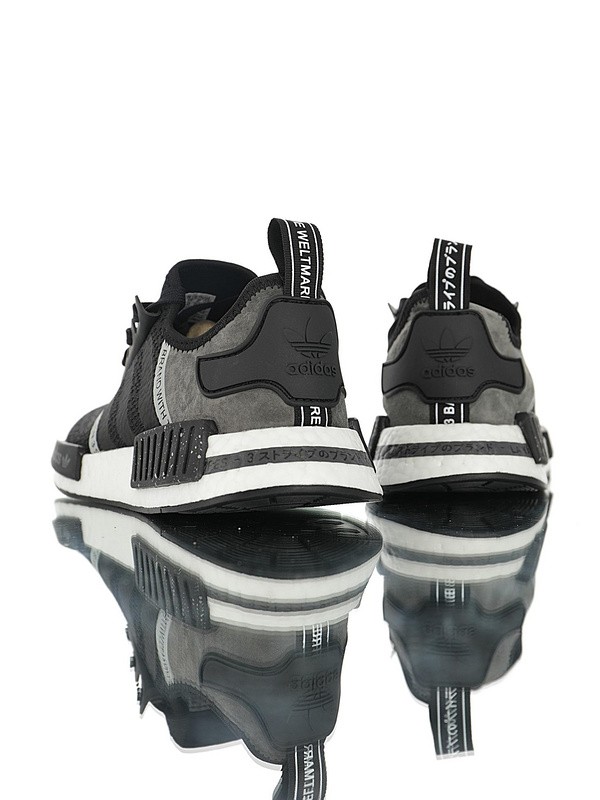 Adidas NMD R1 Boost  “Black White Grey”