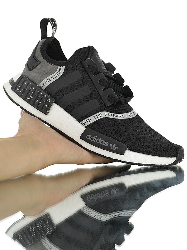 Adidas NMD R1 Boost  “Black White Grey”