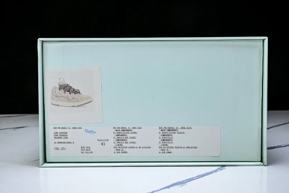 Lanvin Curb Tennis Low top Sneakers 