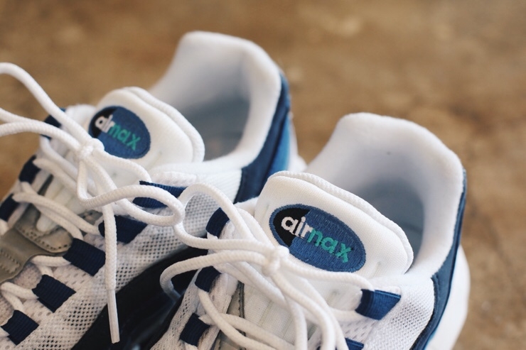 Nike air max 95 white and green cheap