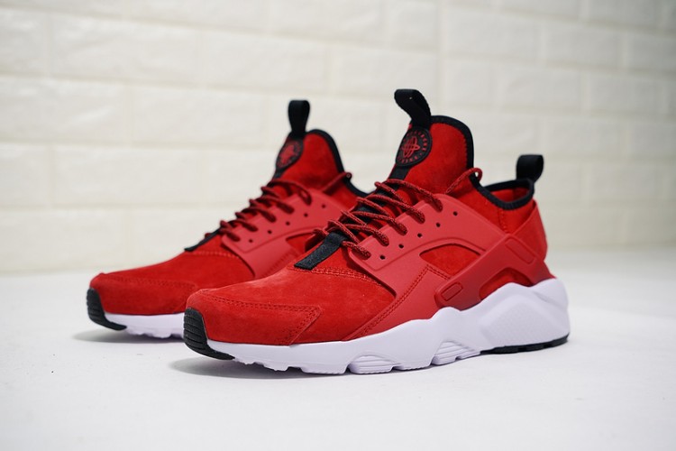 NIKE AIR HUARACHE RUN ULTRA SUEDE ID 829669-666 