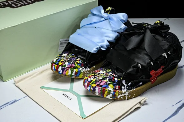 Lanvin Curb Tennis Low top Sneakers 