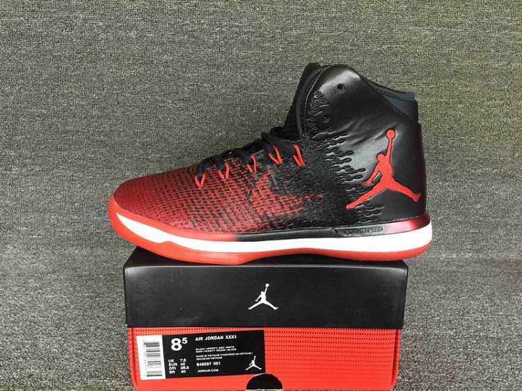 Nike Air Jordan XXXI (31) “Banned” 845037-001