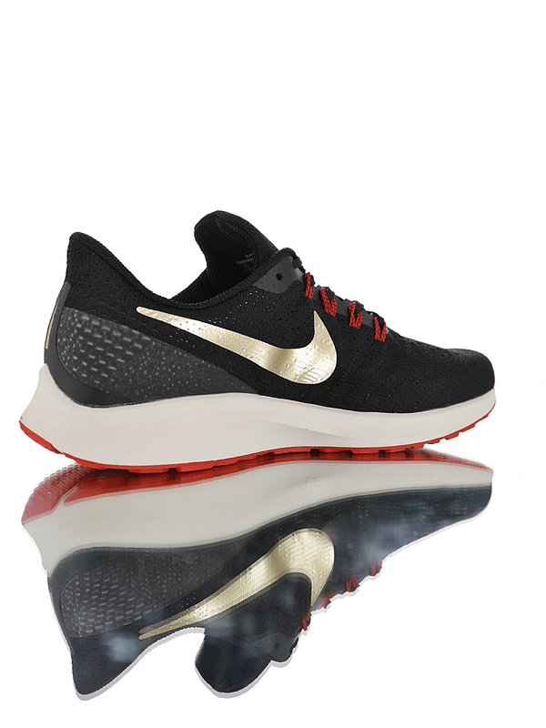 Nike Zoom Pegasus 35  “Black Gold Red” 942851-018