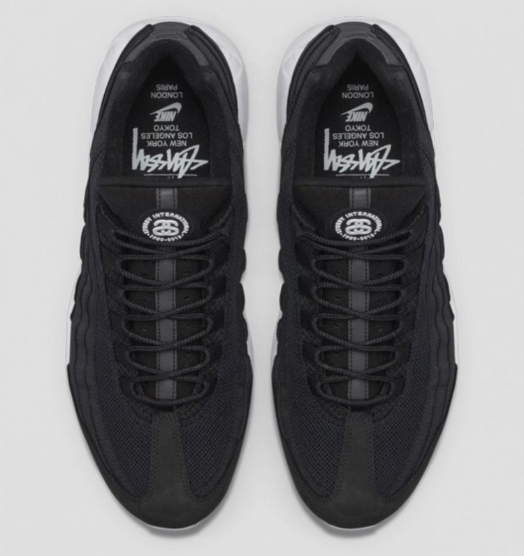 Stüssy x Nike Air Max 95 Anniversary Black