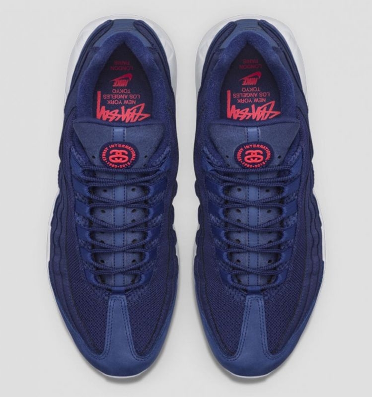 Stüssy x Nike Air Max 95 Anniversary ”Loyal Blue”