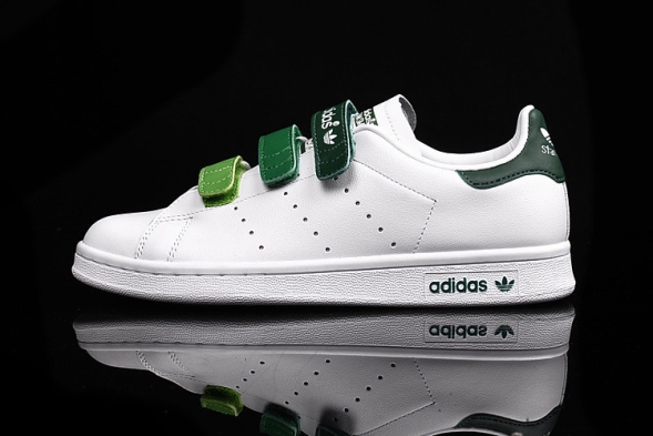 Adidas Originals Stan Smith CF &quot;White_green_gradient&quot; AQ5356